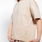 T-shirt cropped in cotone