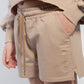 Shorts in cotone con coulisse