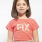 T-shirt con stampa Fix Design