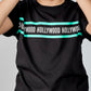 T-shirt con stampa Hollywood