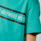 T-shirt con stampa Hollywood